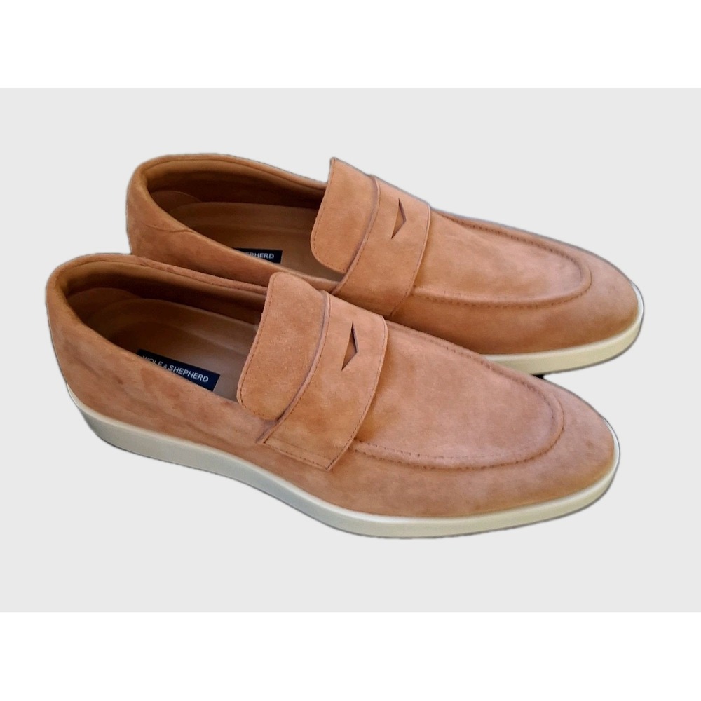 Wolf & Shepherd Men's Size 14 M Closer Penny Loafer Soft Brown Suede Worn Once - Picture 3 of 16